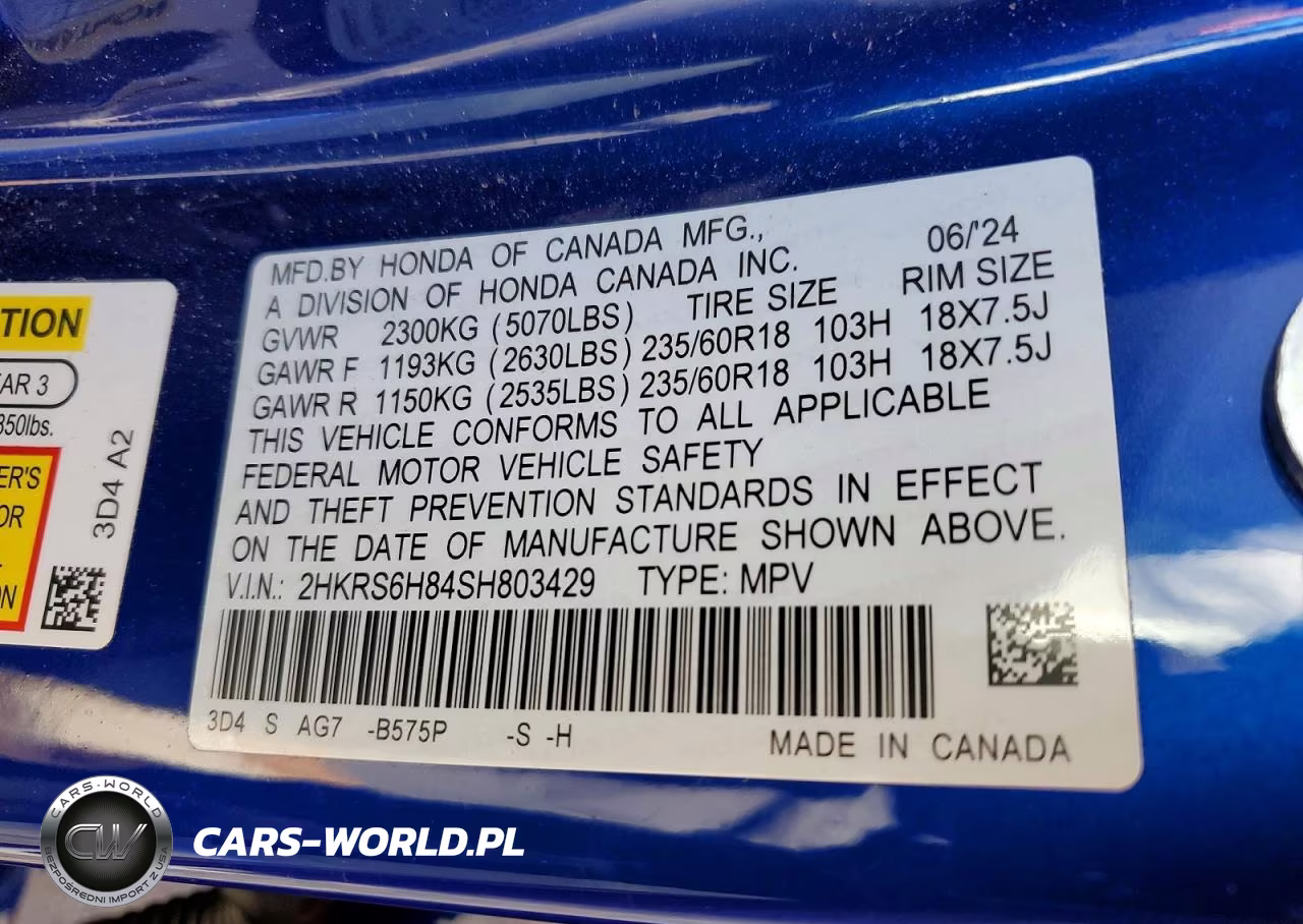 2025 Honda Cr-V Sport-L VIN:2HKRS6H84SH803429 - 14
