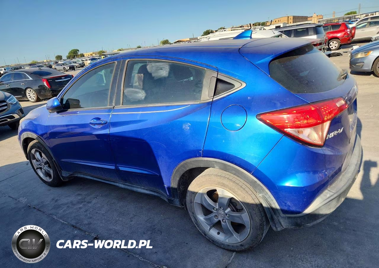 2018 Honda Hr-V Lx VIN:3CZRU5H36JM715591 - 2