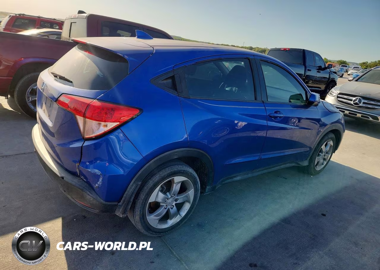 2018 Honda Hr-V Lx VIN:3CZRU5H36JM715591 - 3