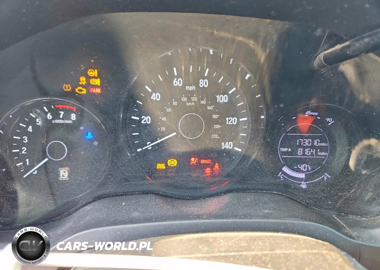 2018 Honda Hr-V Lx VIN:3CZRU5H36JM715591 - 9