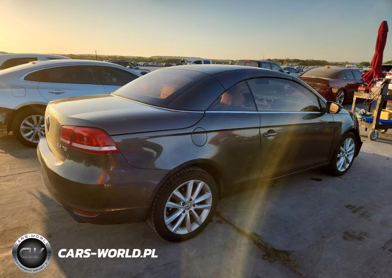 2014 Volkswagen Eos Komfort VIN:WVWBW8AH2EV003258 - 3