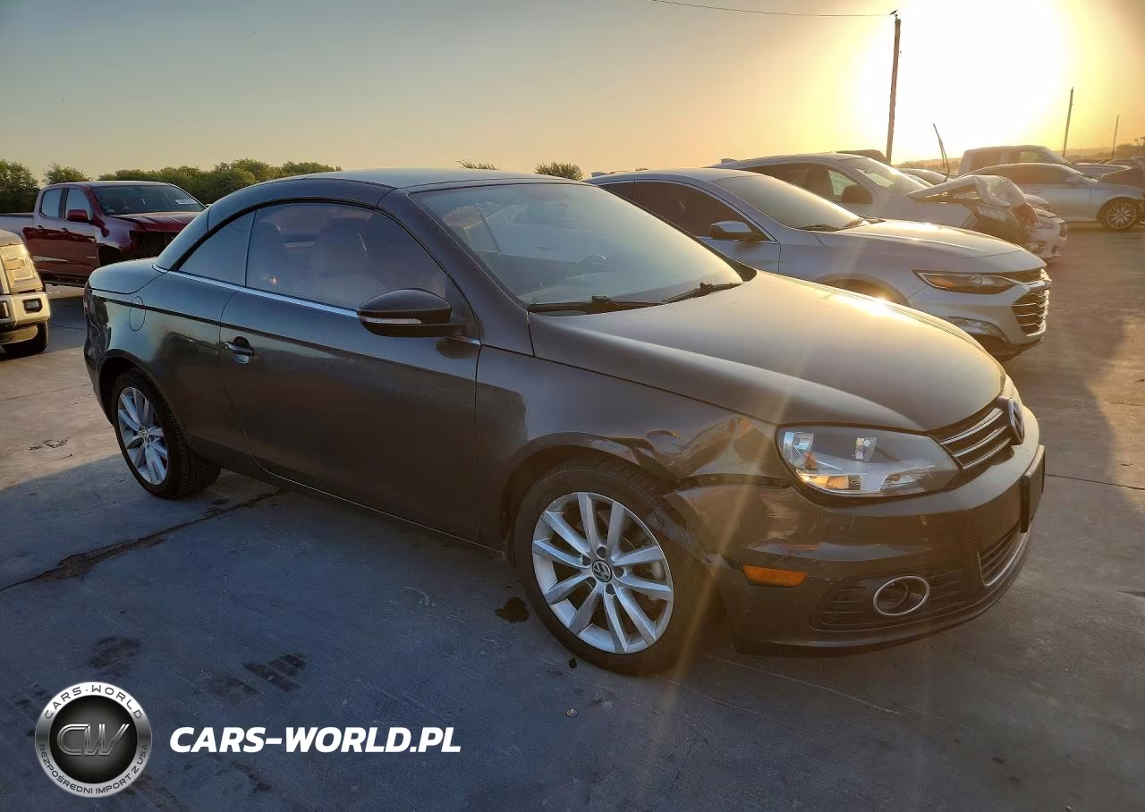 2014 Volkswagen Eos Komfort VIN:WVWBW8AH2EV003258 - 4