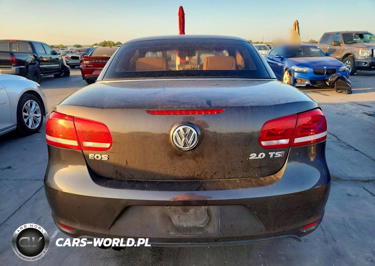 2014 Volkswagen Eos Komfort VIN:WVWBW8AH2EV003258 - 6
