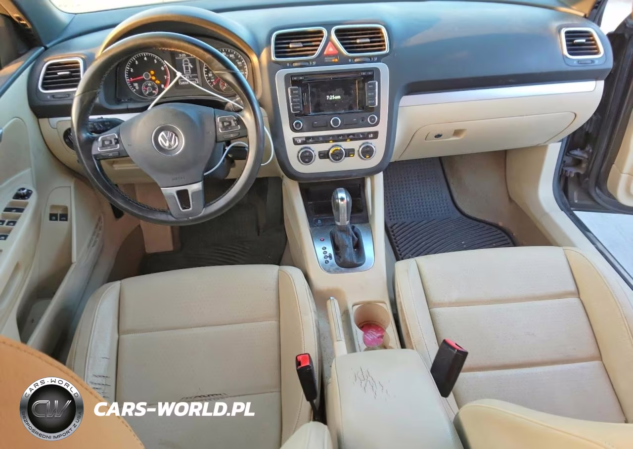 2014 Volkswagen Eos Komfort VIN:WVWBW8AH2EV003258 - 8