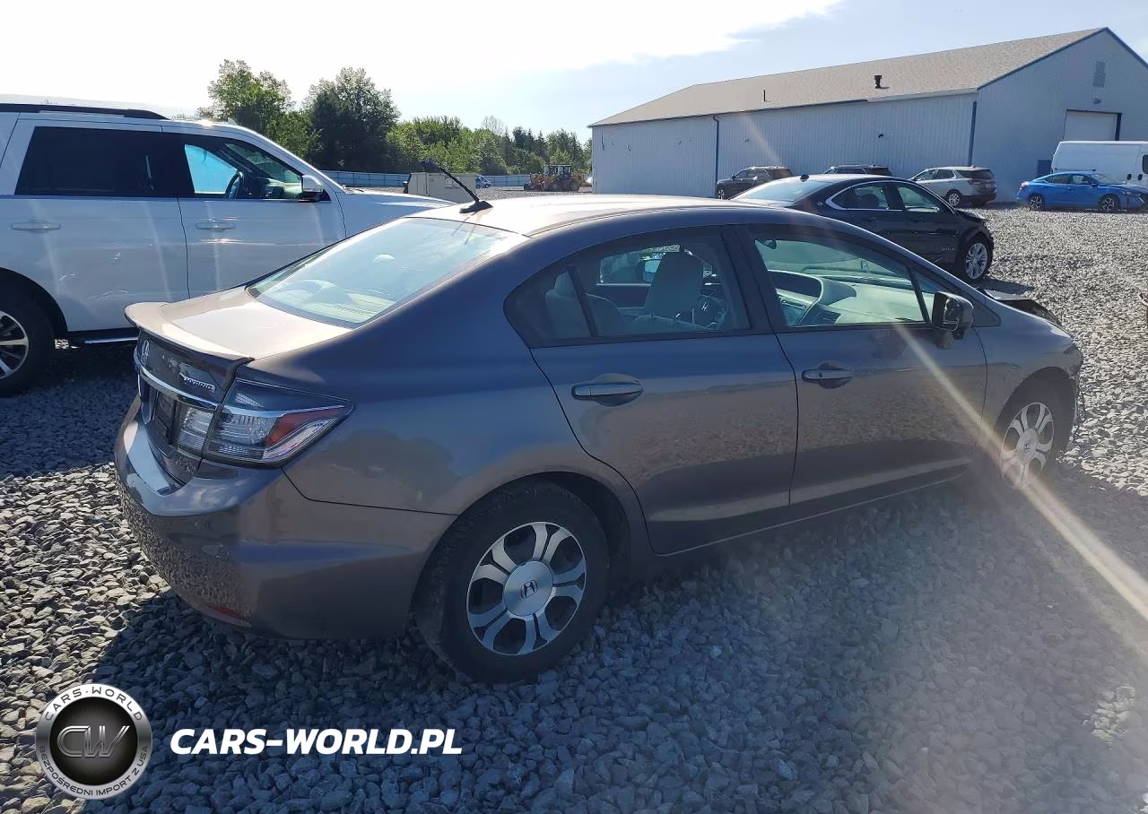 2014 Honda Civic Hybrid VIN:19XFB4F21EE001029 - 3