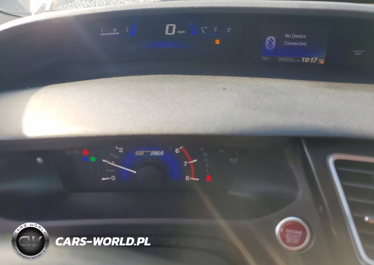 2014 Honda Civic Hybrid VIN:19XFB4F21EE001029 - 9