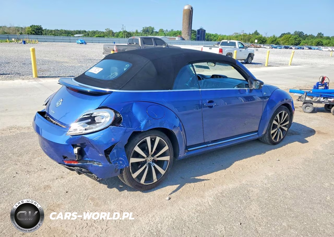 2014 Volkswagen Beetle Turbo VIN:3VW7S7AT0EM808005 - 3