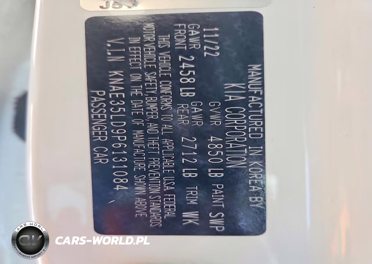 2023 Kia Stinger Gt Line VIN:KNAE35LD9P6131084 - 13