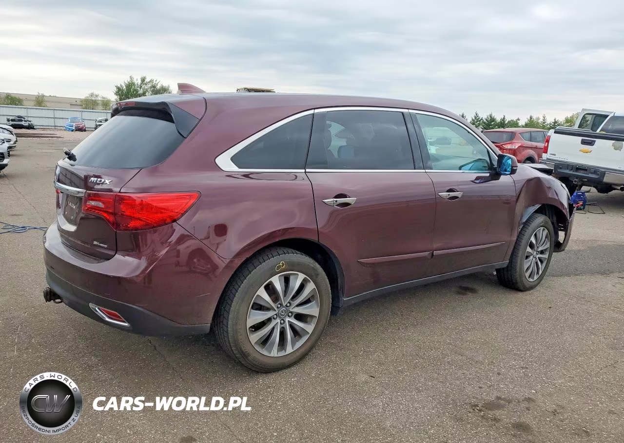 2015 Acura Mdx Technology VIN:5FRYD4H45FB018749 - 3