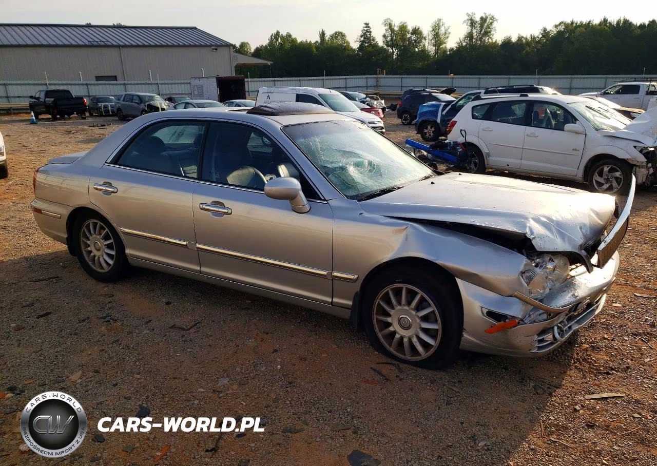 2005 Hyundai Xg 350 VIN:KMHFU45E15A395913 - 4