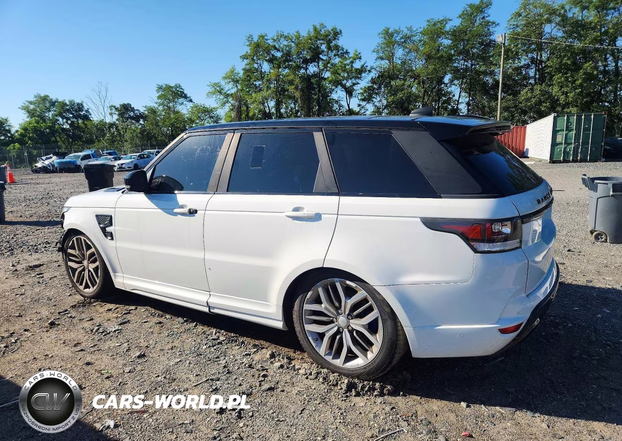 2017 Land Rover Range Rover Sport Svr VIN:SALWZ2FE9HA129352 - 2