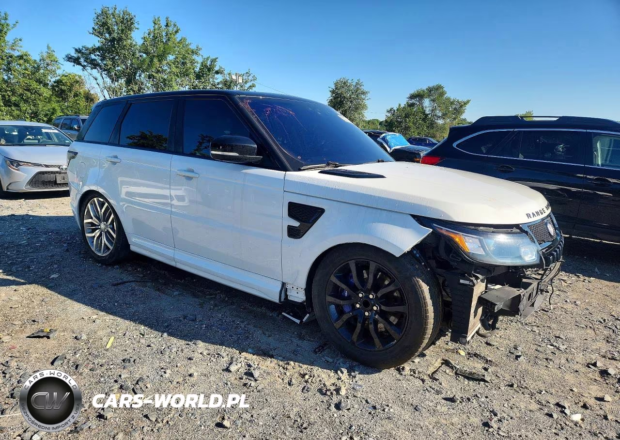 2017 Land Rover Range Rover Sport Svr VIN:SALWZ2FE9HA129352 - 4