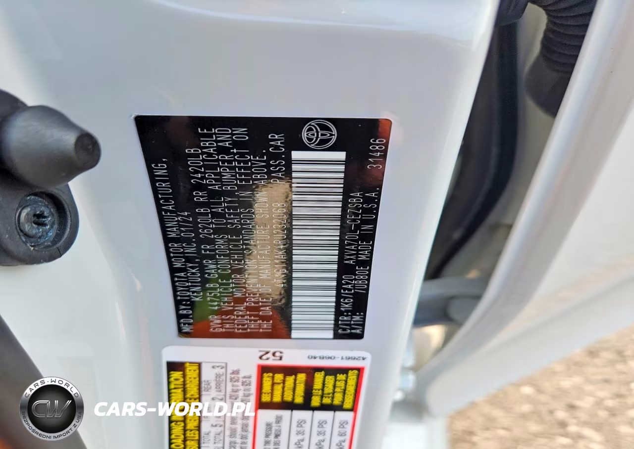 2024 Toyota Camry Se VIN:4T1G11AK4RU232068 - 12