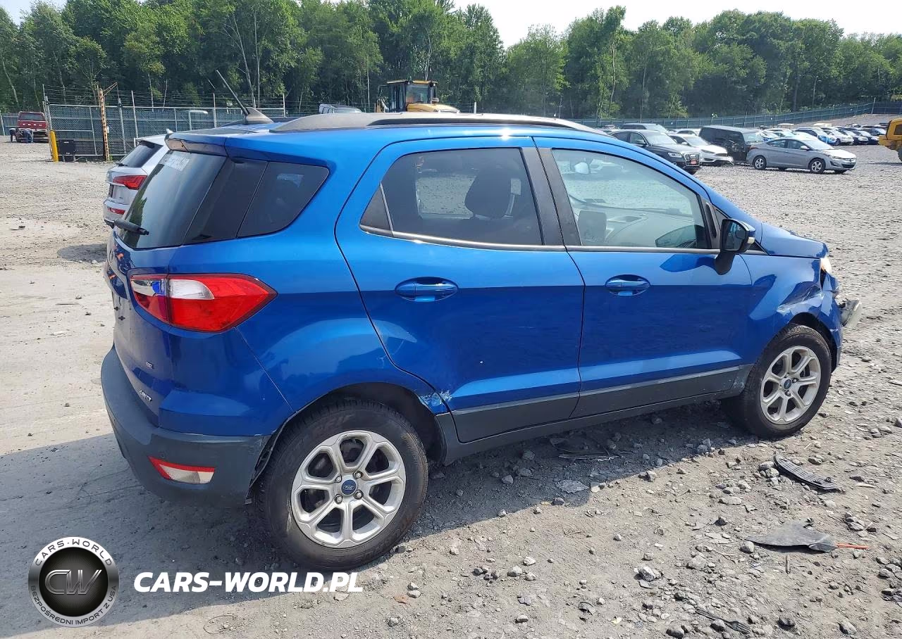 2020 Ford Ecosport Se VIN:MAJ6S3GL2LC334285 - 3