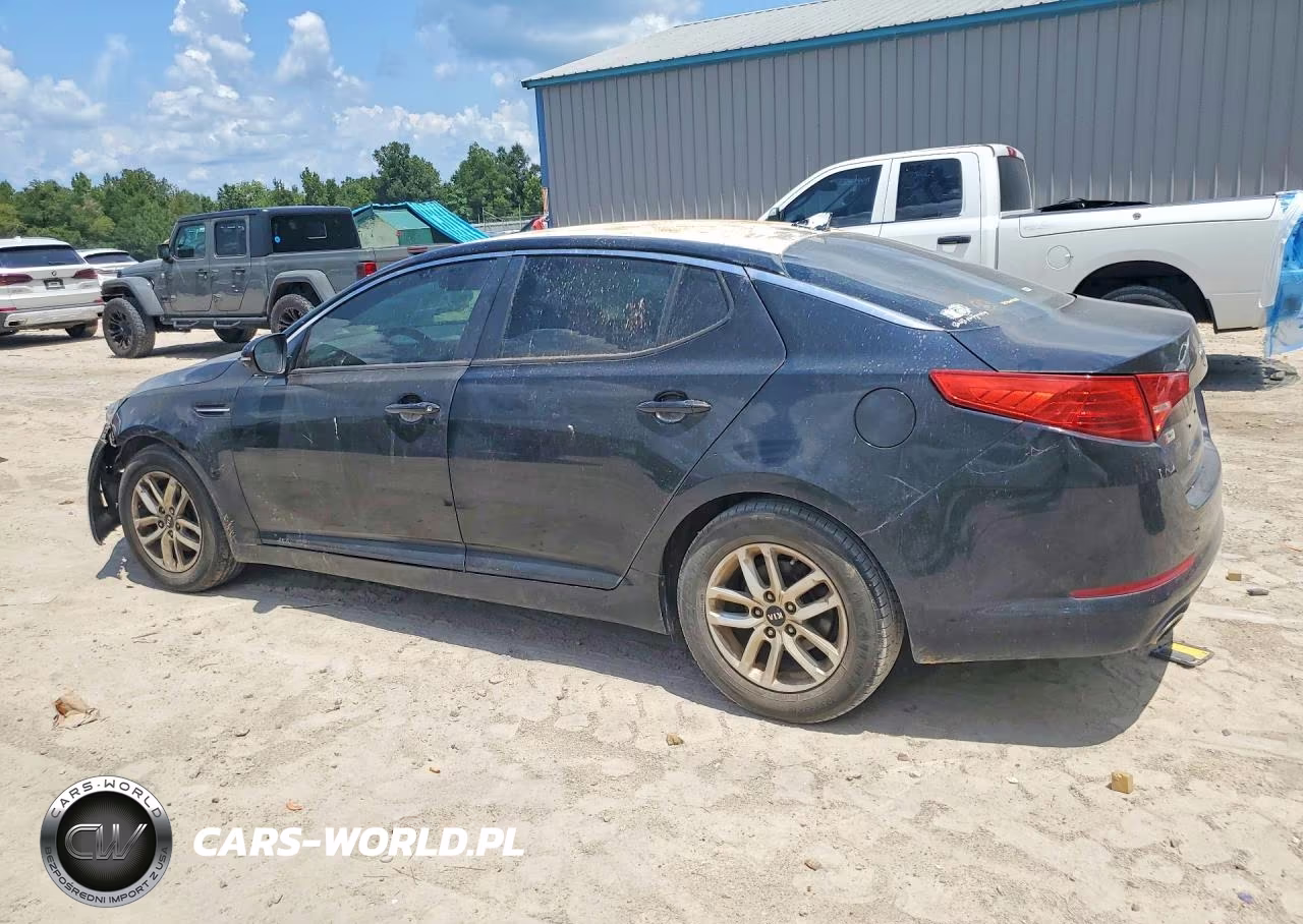 2011 Kia Optima Lx VIN:KNAGM4A79B5136992 - 2