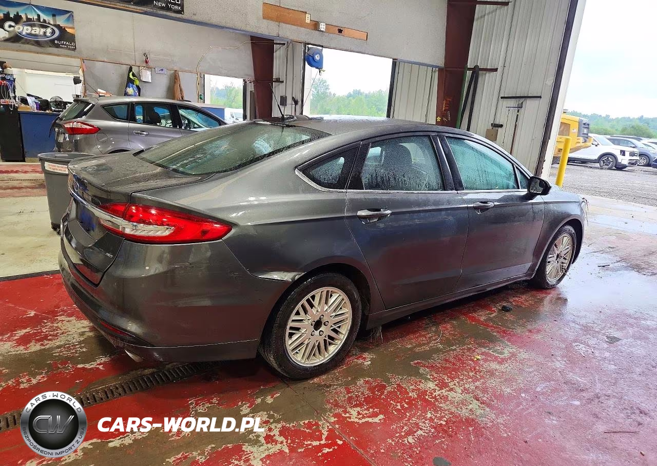 2017 Ford Fusion Se VIN:3FA6P0H73HR359402 - 3