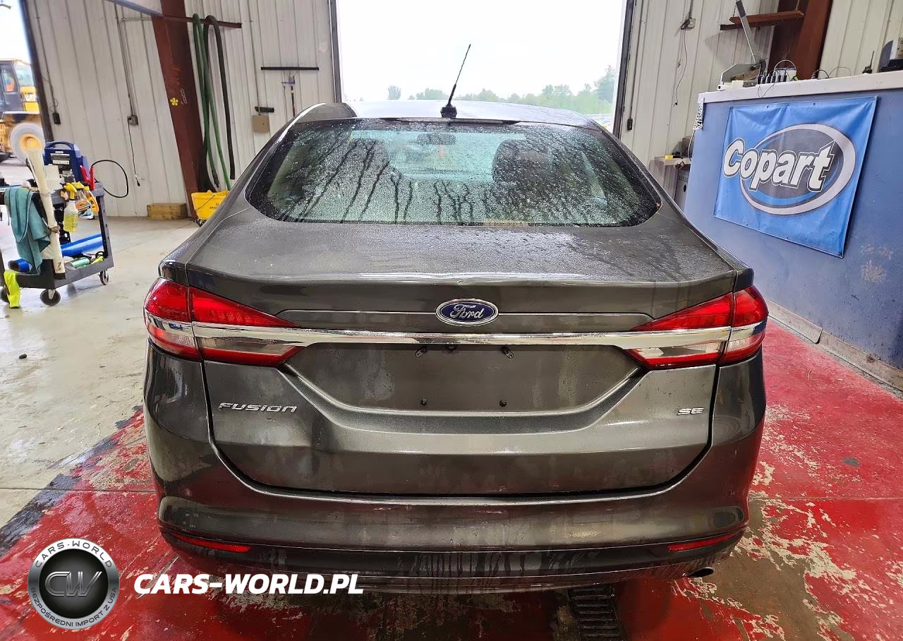 2017 Ford Fusion Se VIN:3FA6P0H73HR359402 - 6