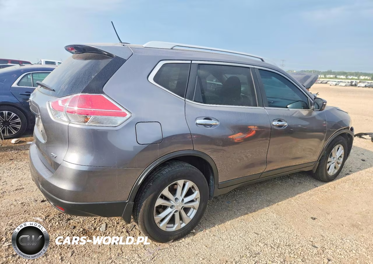 2016 Nissan Rogue Sv VIN:KNMAT2MT7GP735295 - 3