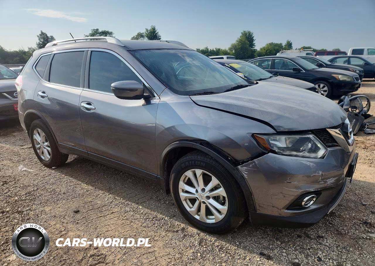 2016 Nissan Rogue Sv VIN:KNMAT2MT7GP735295 - 4
