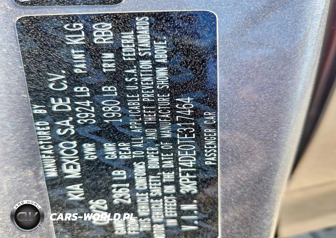 2026 Kia K4 Lxs VIN:3KPFT4DE0TE317464 - 12