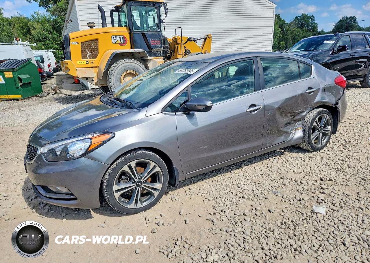 2016 Kia Forte Ex VIN:KNAFX4A8XG5504986 - 1