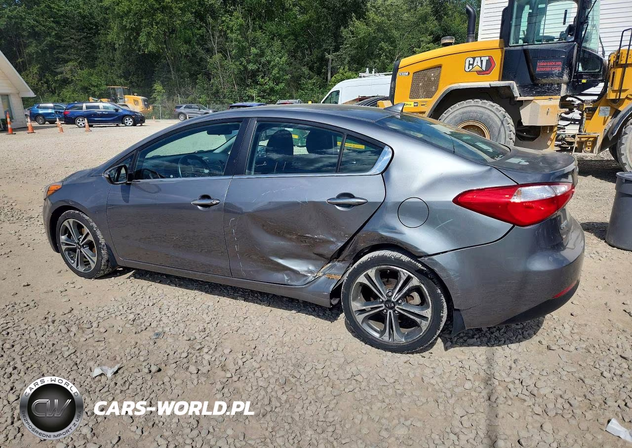 2016 Kia Forte Ex VIN:KNAFX4A8XG5504986 - 2