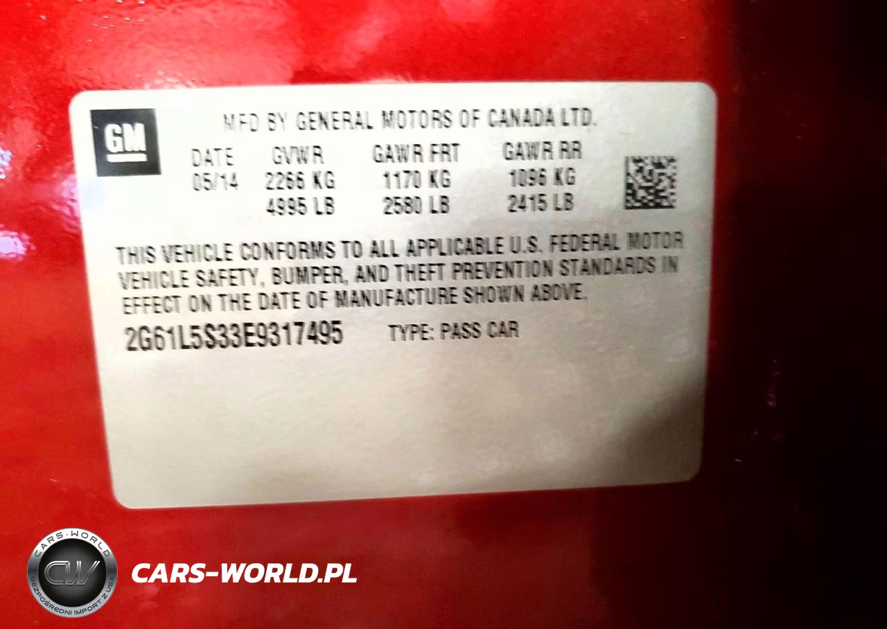 2014 Cadillac Xts VIN:2G61L5S33E9317495 - 12