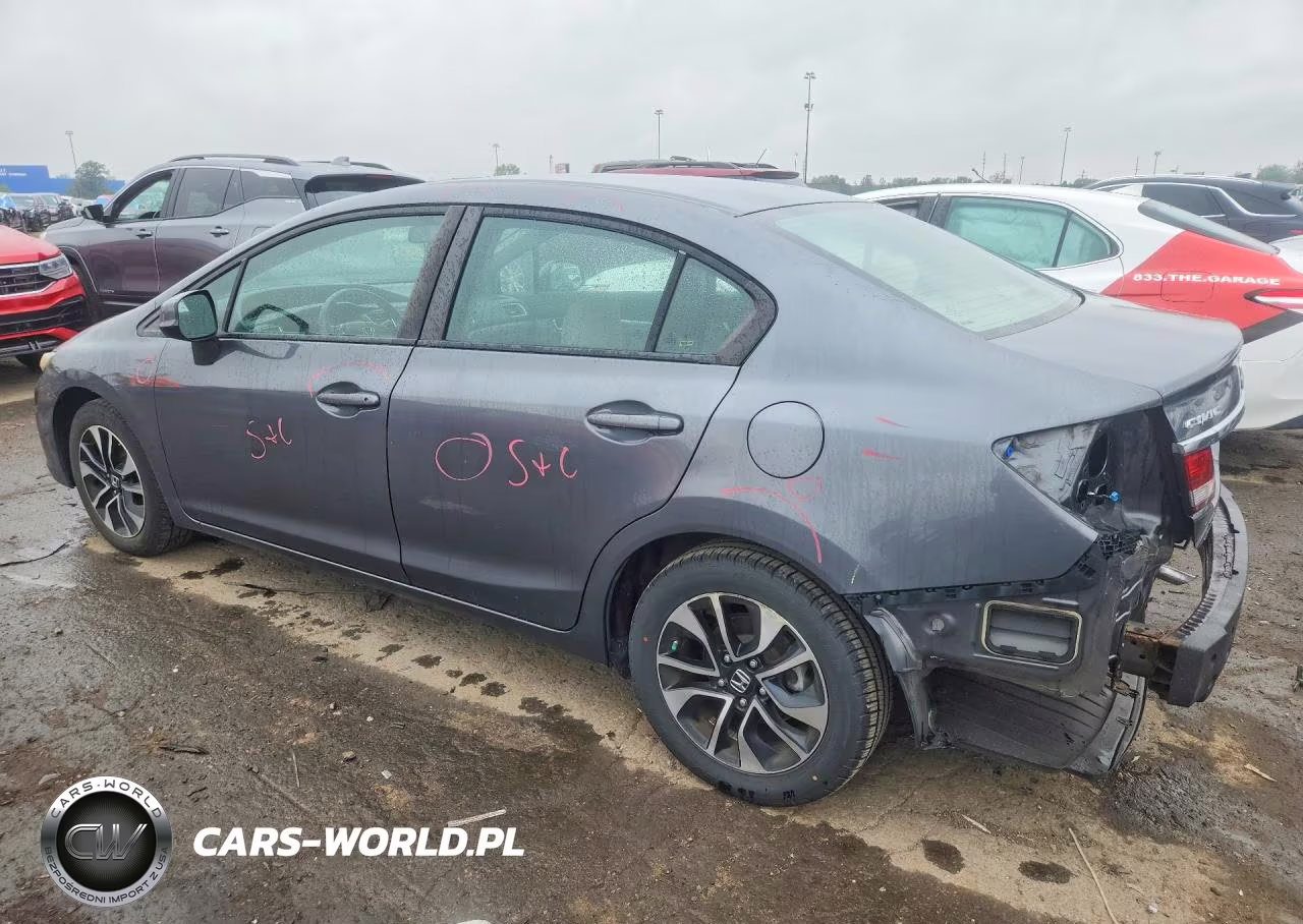 2013 Honda Civic Ex VIN:19XFB2F81DE027461 - 2