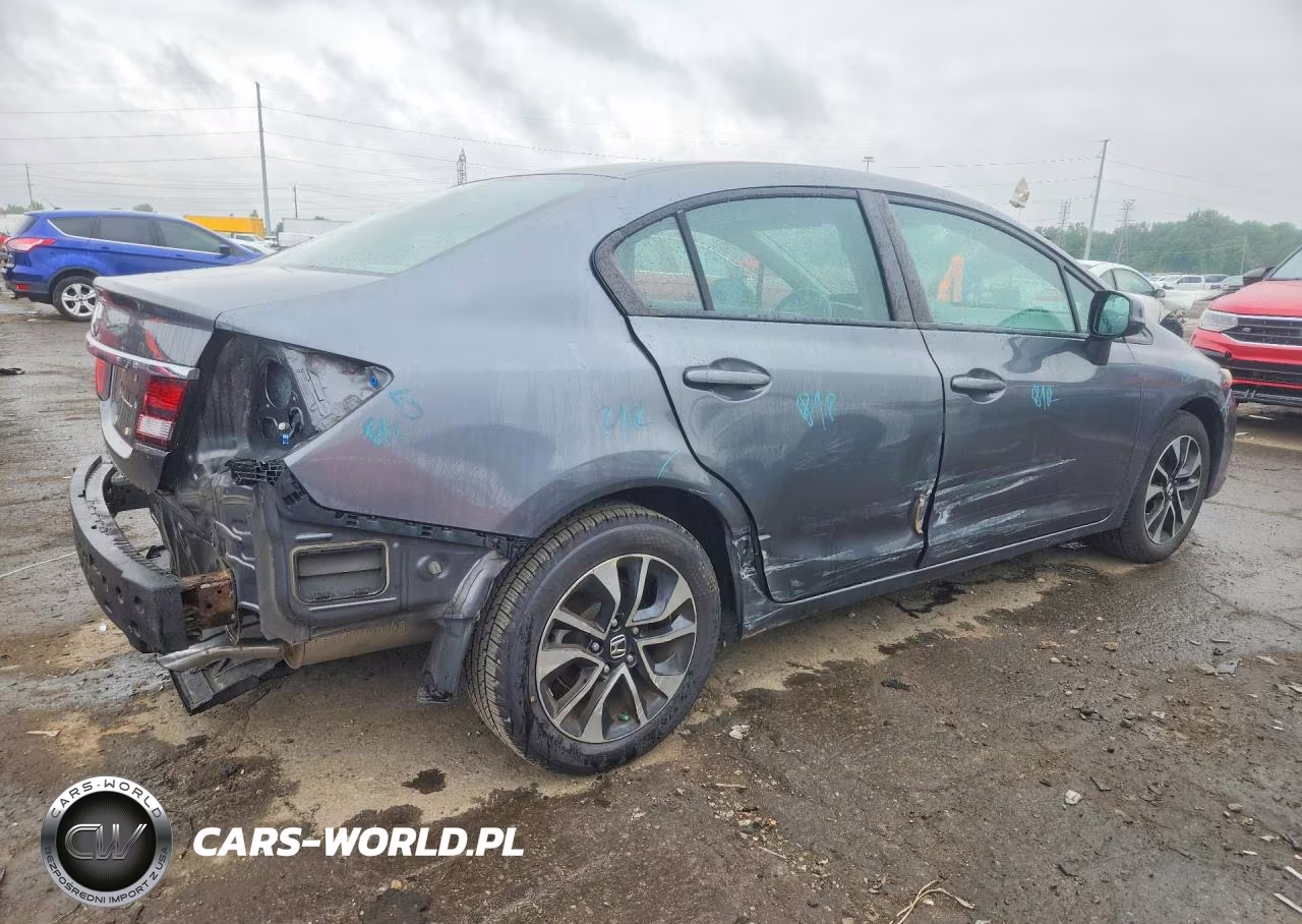 2013 Honda Civic Ex VIN:19XFB2F81DE027461 - 3