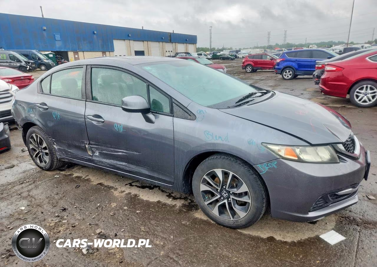 2013 Honda Civic Ex VIN:19XFB2F81DE027461 - 4