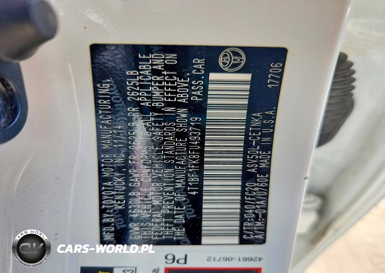 2015 Toyota Camry Le VIN:4T1BF1FK8FU493719 - 13