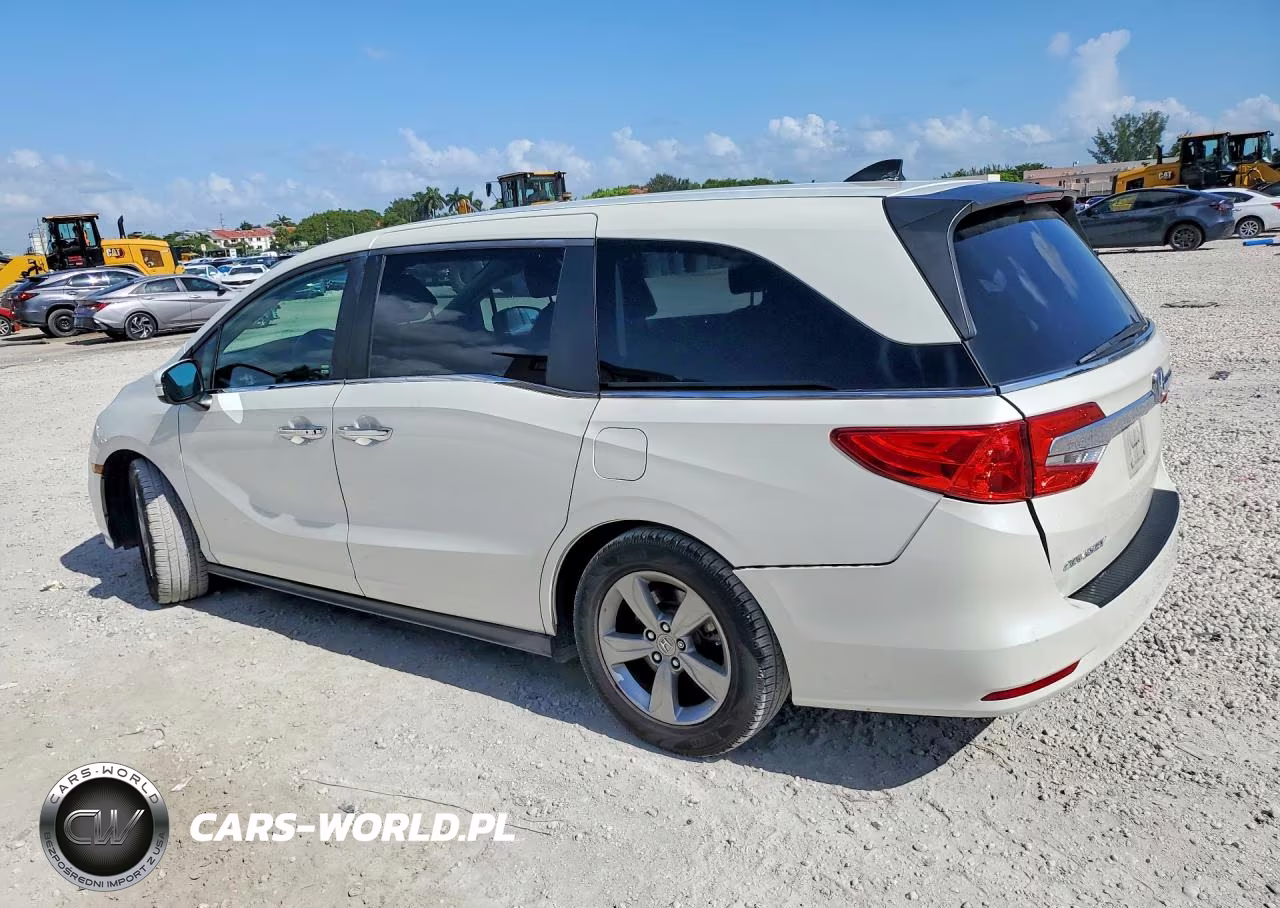 2018 Honda Odyssey Exl VIN:5FNRL6H73JB002007 - 2