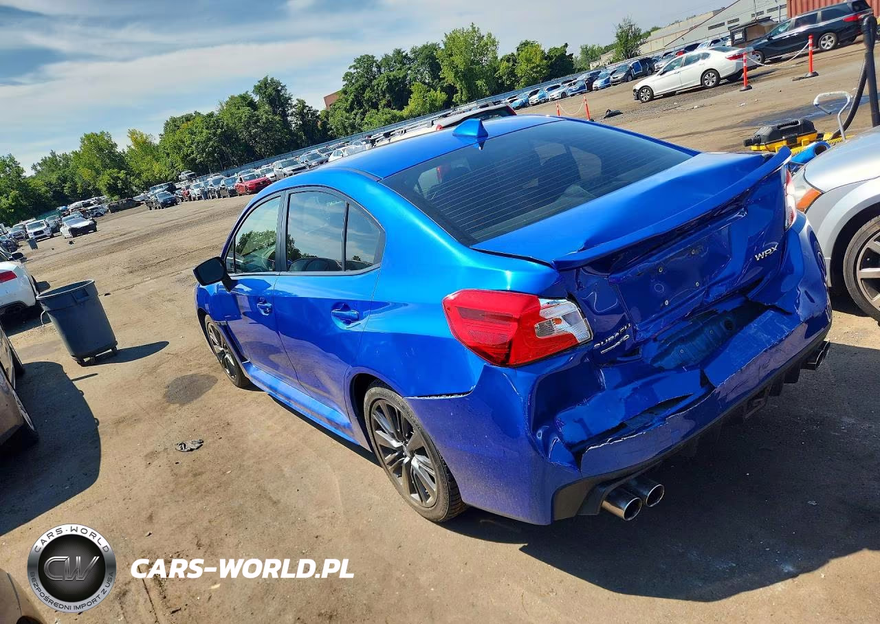 2017 Subaru Wrx VIN:JF1VA1B65H9840315 - 2