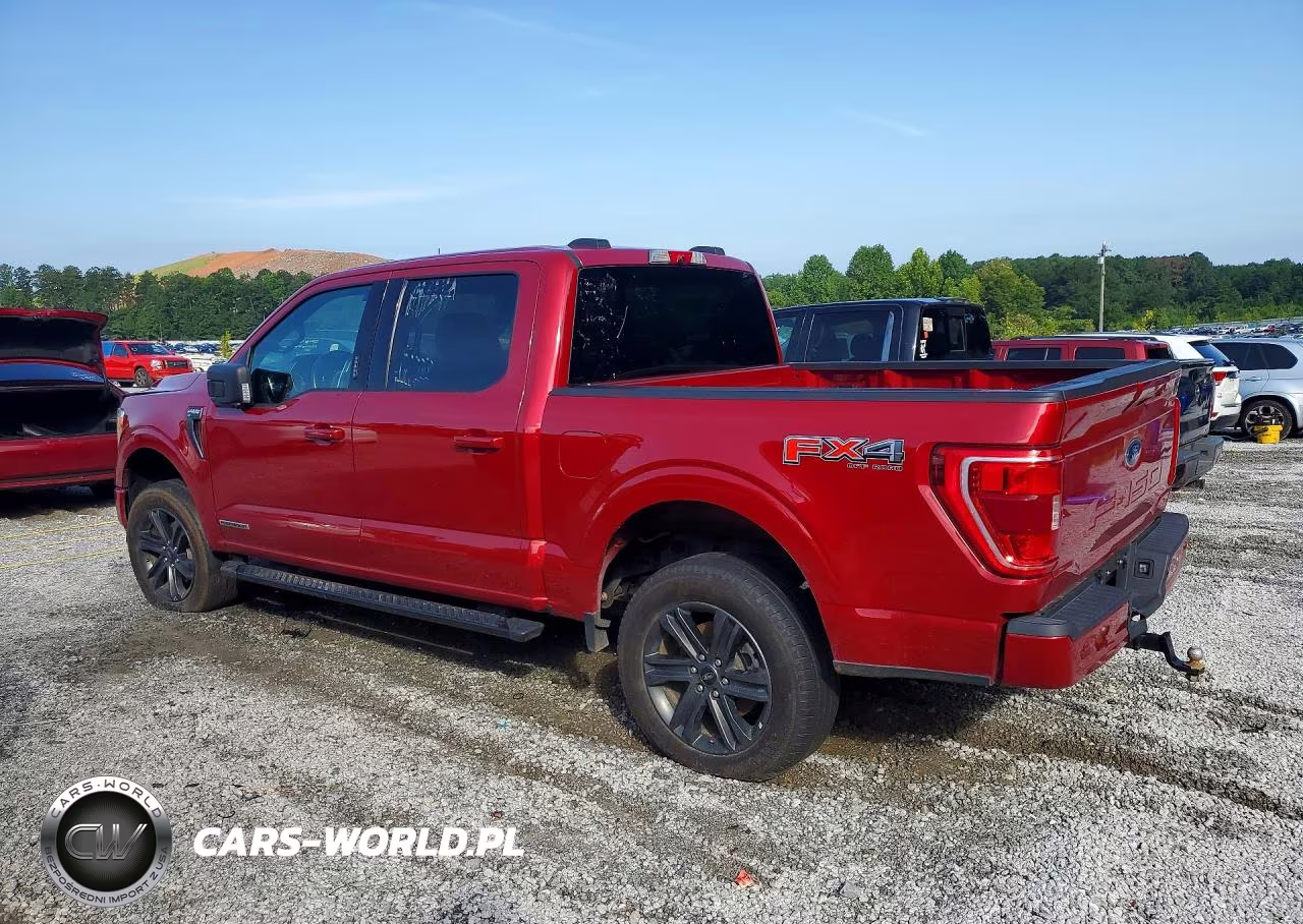 2022 Ford F150 Supercrew VIN:1FTFW1ED1NFA23107 - 2