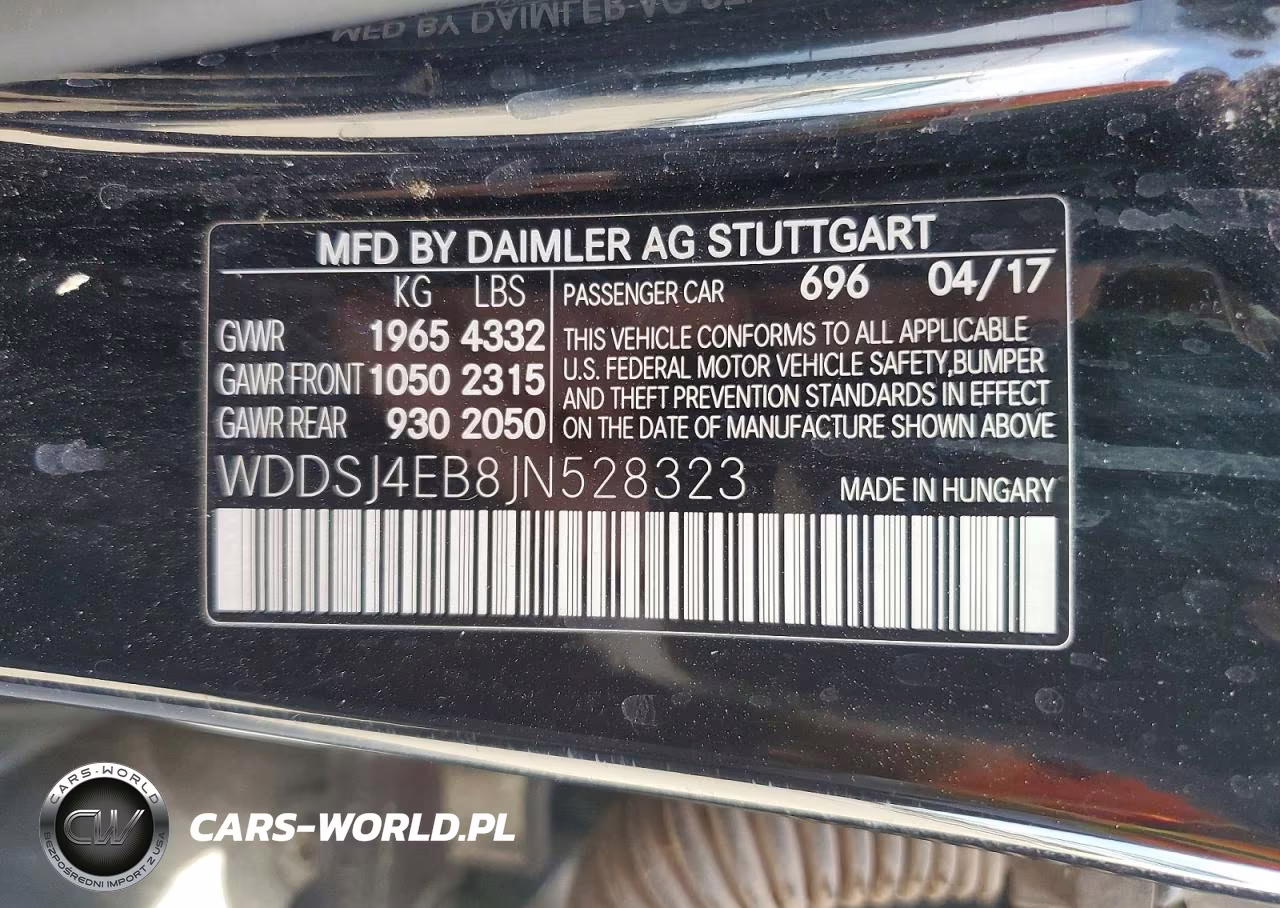 2018 Mercedes-Benz Cla 250 VIN:WDDSJ4EB8JN528323 - 12