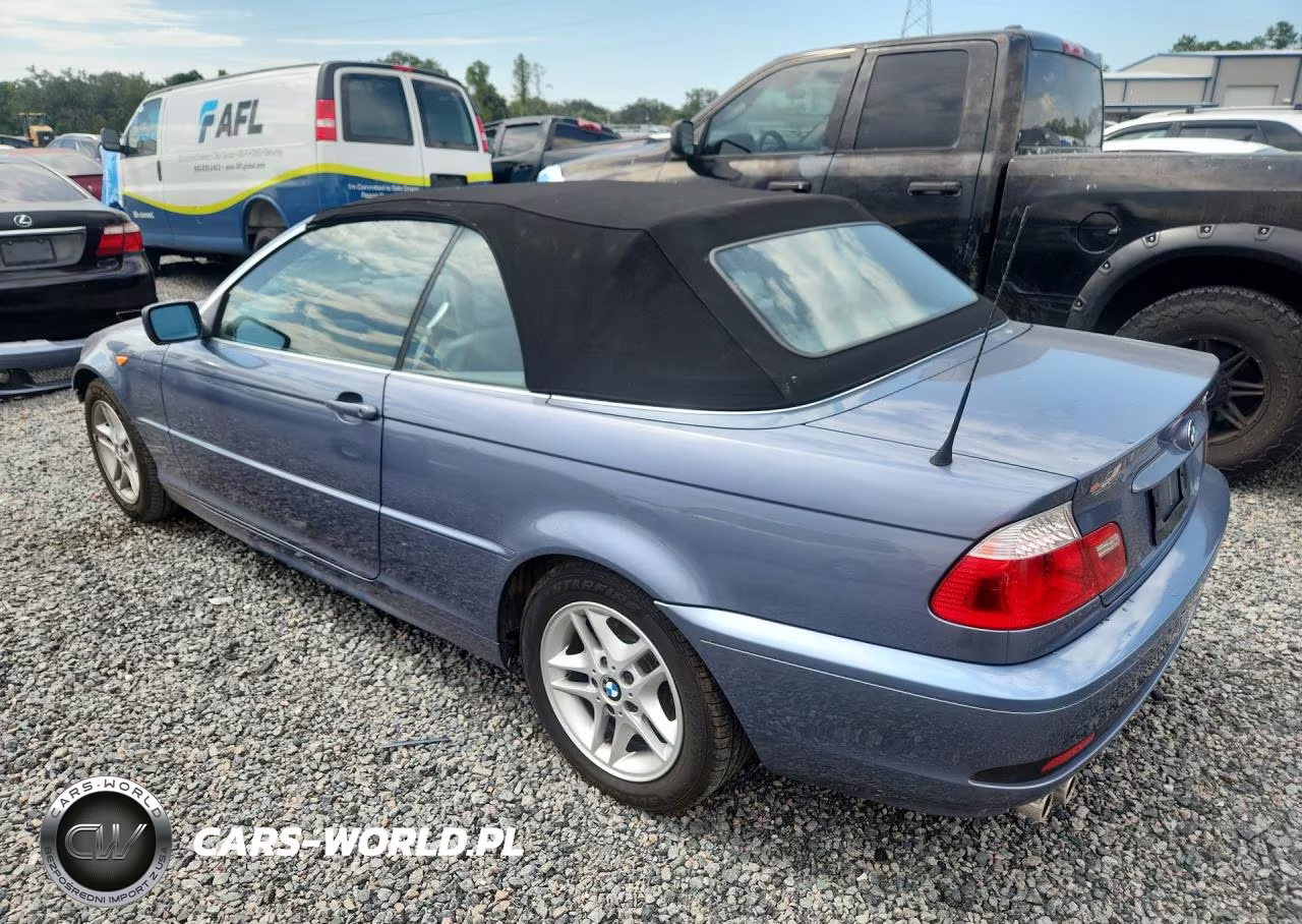 2004 BMW 325 Ci VIN:WBABW33434PL32600 - 2