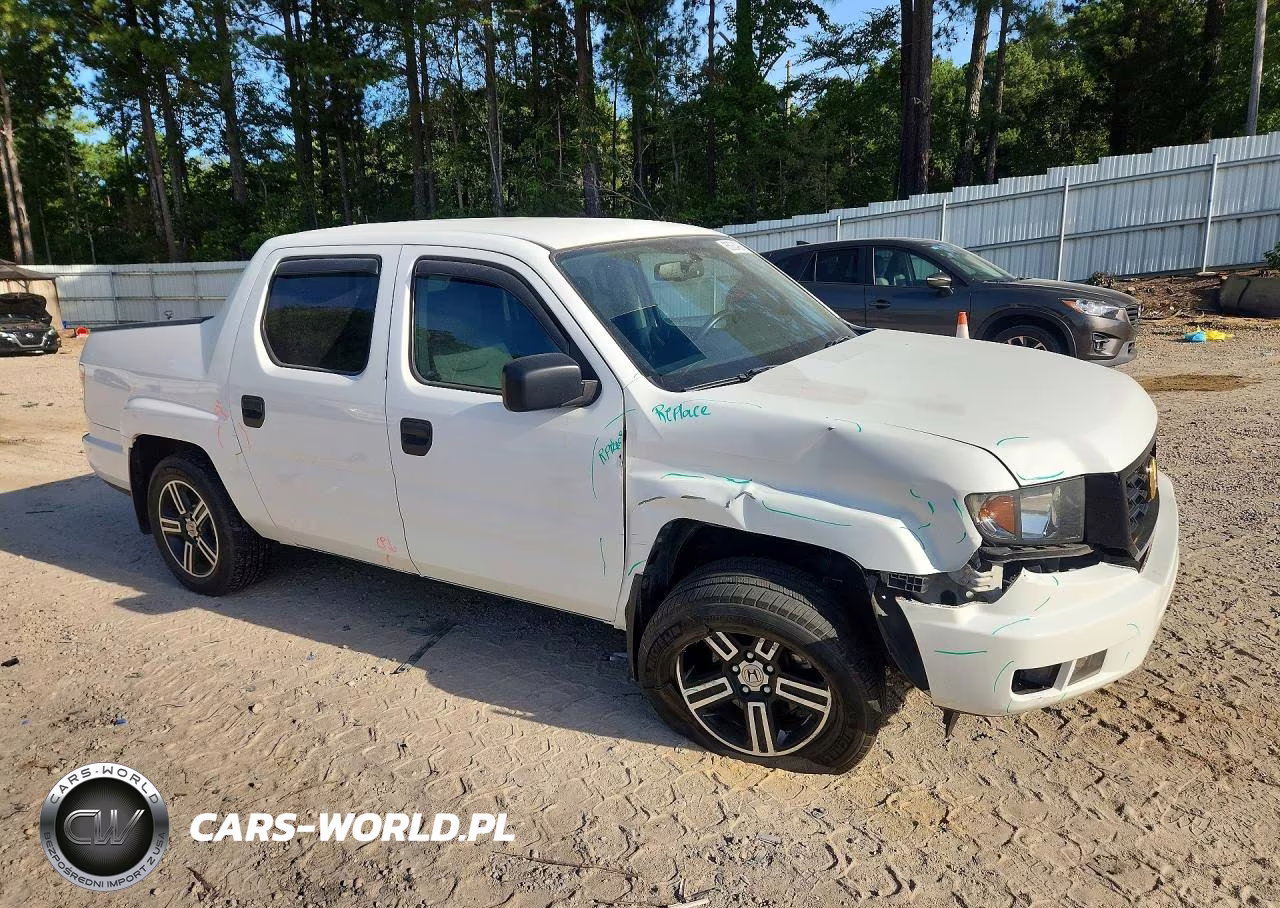 2014 Honda Ridgeline Sport VIN:5FPYK1F72EB012514 - 4