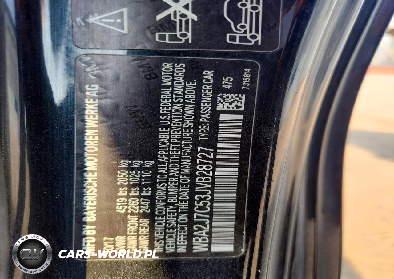 2018 BMW M240Xi VIN:WBA2J7C53JVB28727 - 12