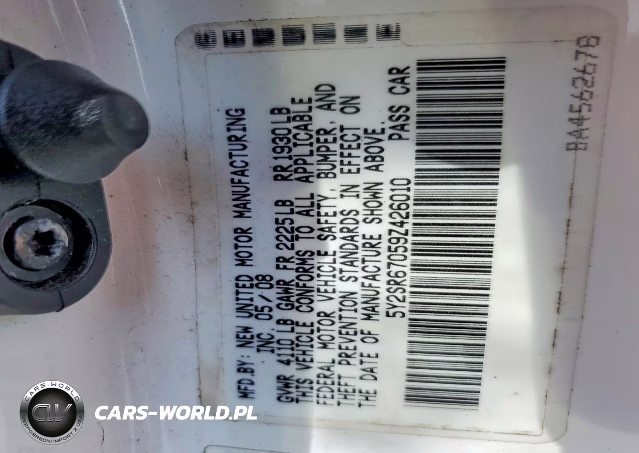 2009 Pontiac Vibe Gt VIN:5Y2SR67059Z426010 - 12