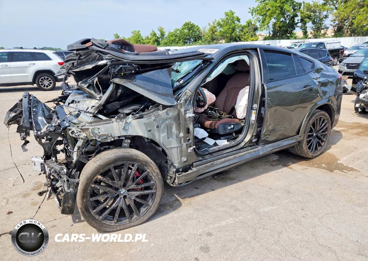 2025 BMW X6 xDrive40I VIN:5UX33EX06S9Z93458 - 1