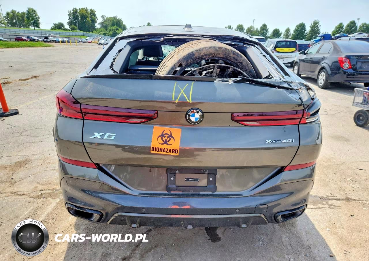 2025 BMW X6 xDrive40I VIN:5UX33EX06S9Z93458 - 6