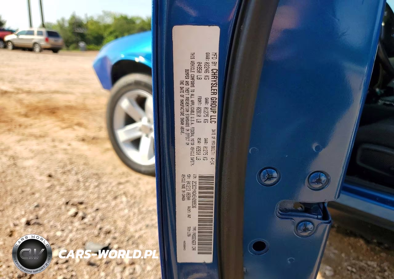 2014 Dodge Challenger Sxt VIN:2C3CDYAGXEH289536 - 13