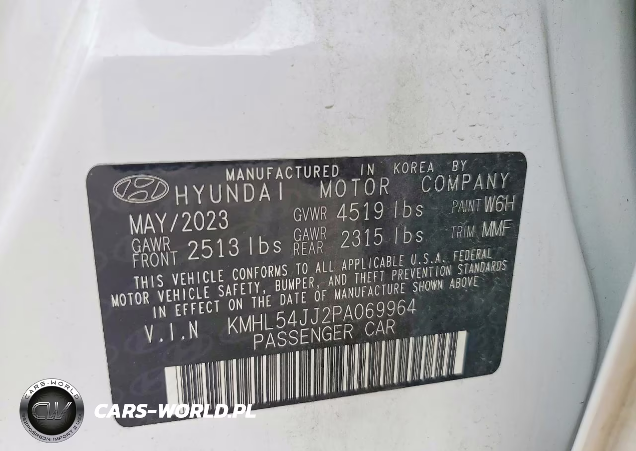 2023 Hyundai Sonata Hybrid Limited VIN:KMHL54JJ2PA069964 - 13