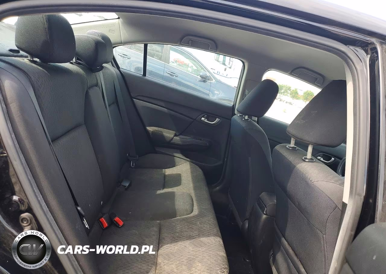 2014 Honda Civic Lx VIN:2HGFB2F58EH502262 - 10