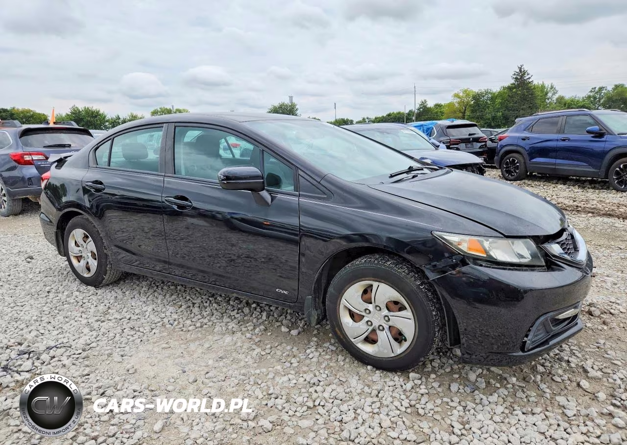 2014 Honda Civic Lx VIN:2HGFB2F58EH502262 - 4