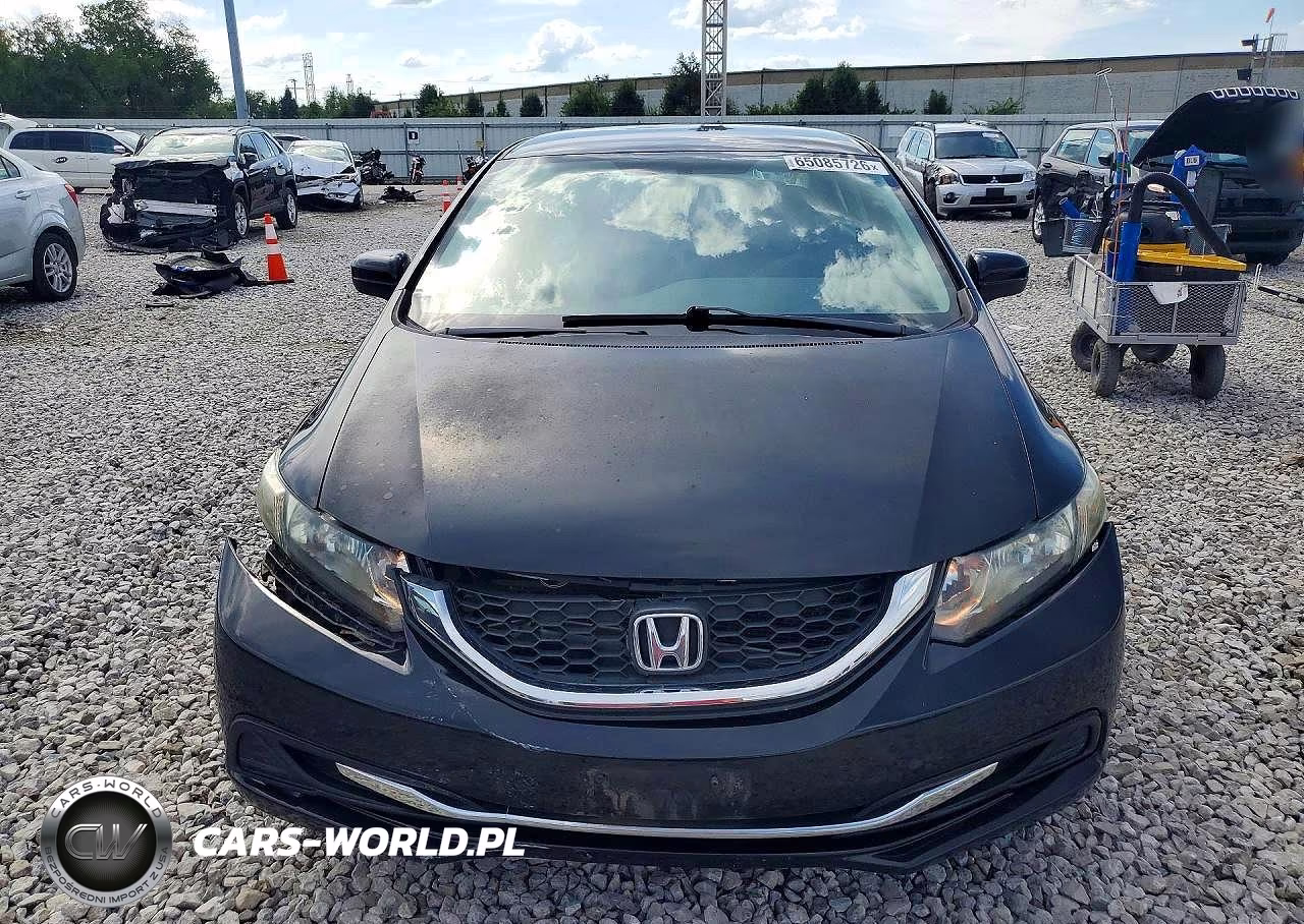 2014 Honda Civic Lx VIN:2HGFB2F58EH502262 - 5