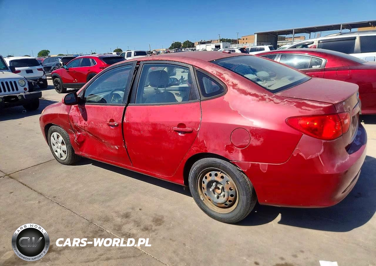 2007 Hyundai Elantra Gls VIN:KMHDU46D67U266709 - 2