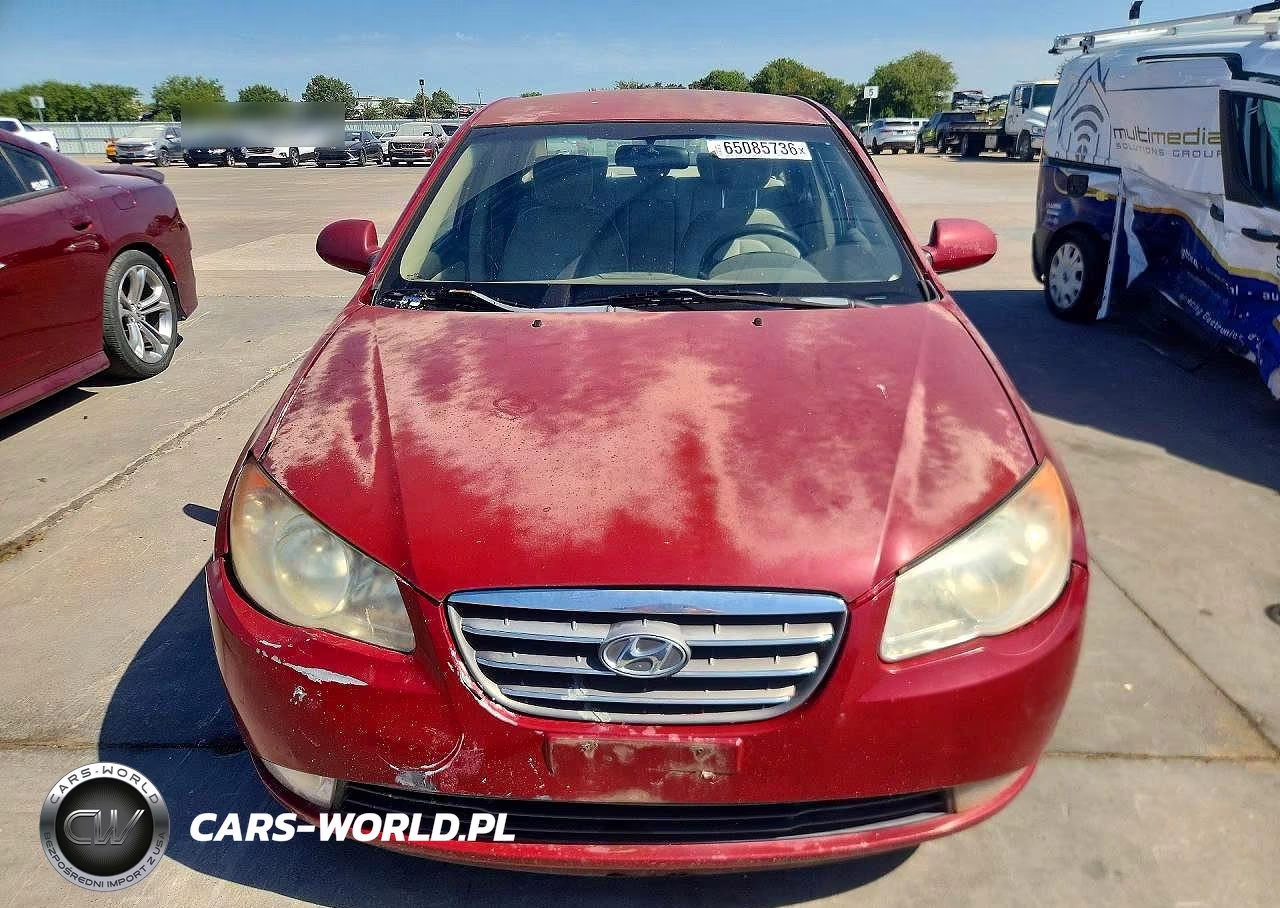 2007 Hyundai Elantra Gls VIN:KMHDU46D67U266709 - 5