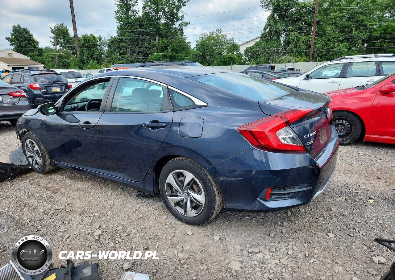 2019 Honda Civic Lx VIN:2HGFC2F6XKH513748 - 2
