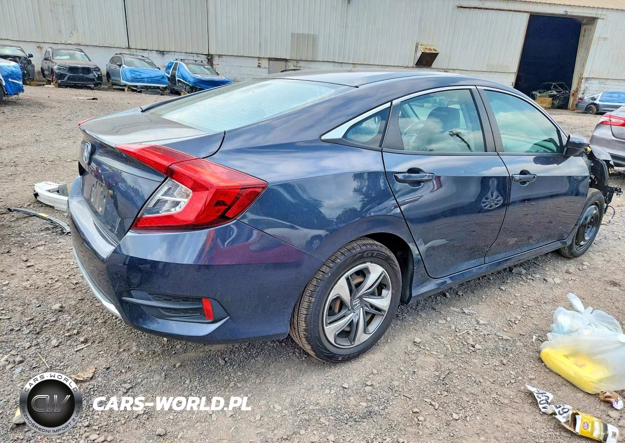 2019 Honda Civic Lx VIN:2HGFC2F6XKH513748 - 3
